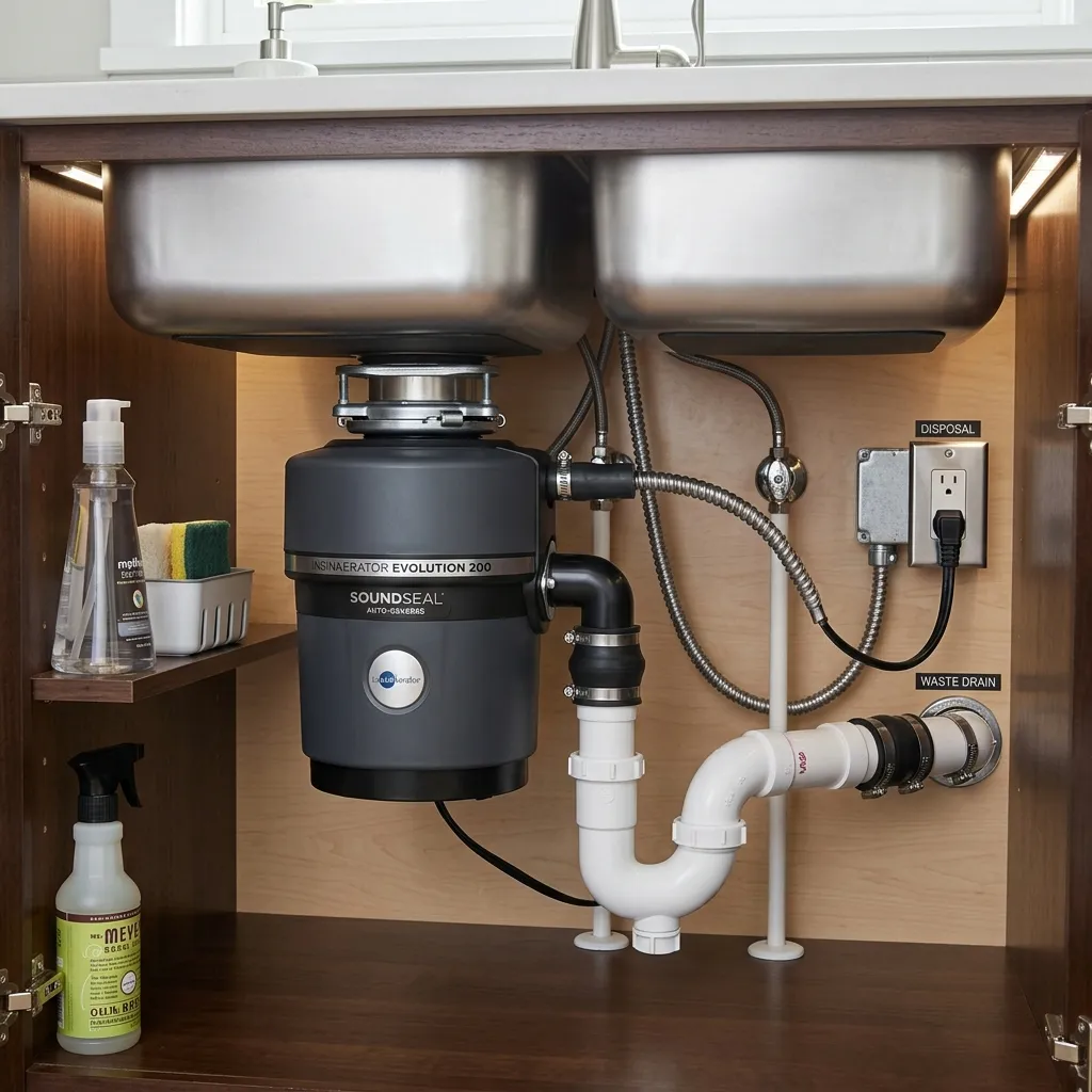 Garbage Disposal Repair Plumber in Hollywood Park, TX